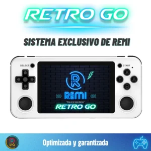 Consola retro de videojuegos portátil RETROGO 505, Potencia