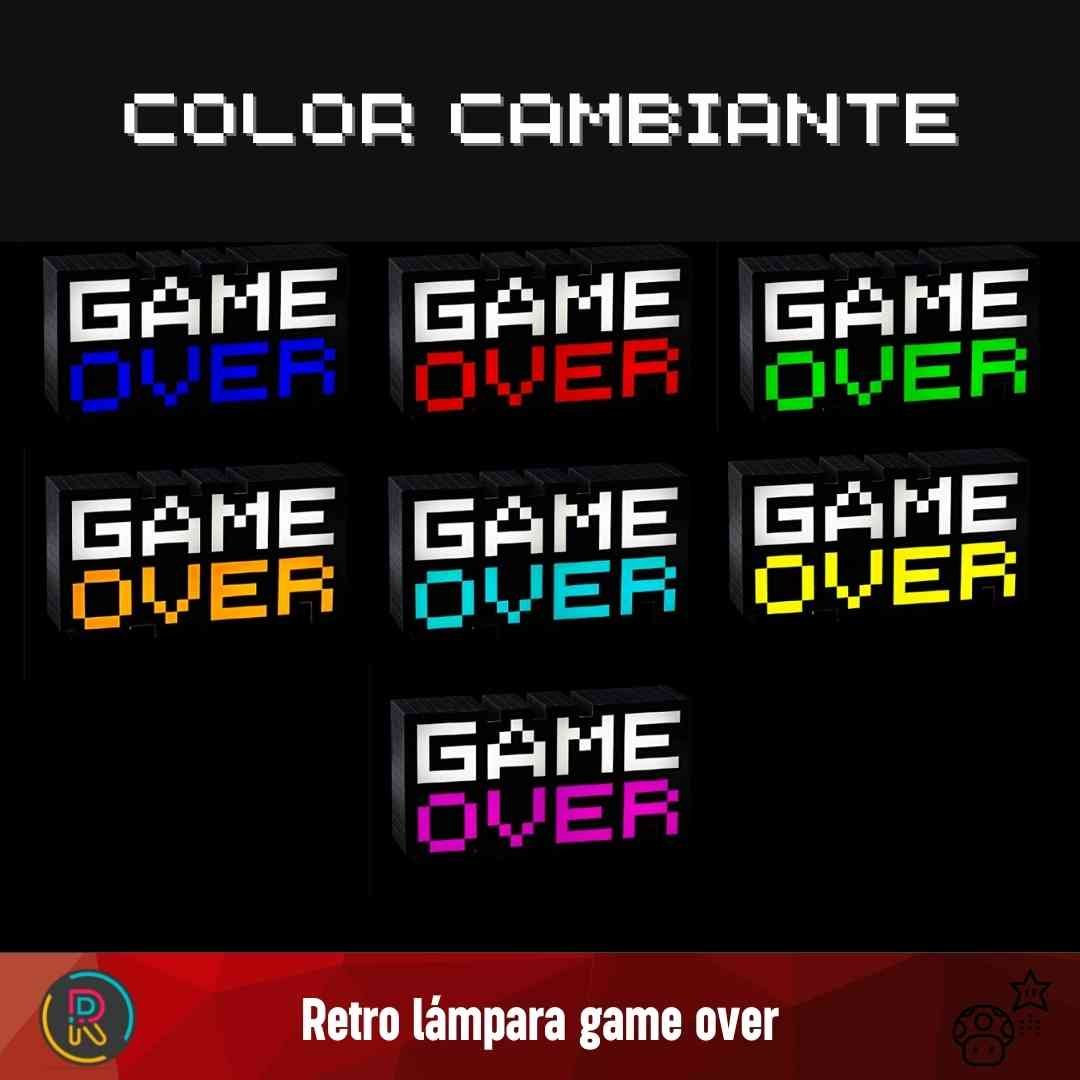 Lampara Game Over 2