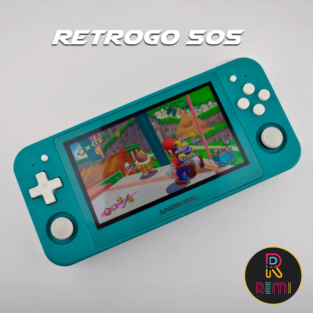 Consola retro de videojuegos portátil RETROGO 505, Potencia
